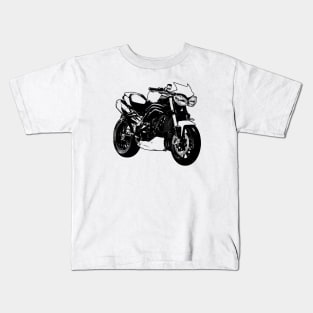 Triumph Street Triple Sketch Art Kids T-Shirt